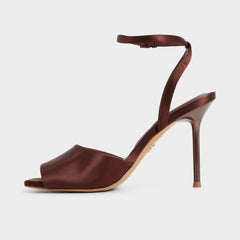 Aldo Kaiasien in Dark Brown 14151897 - Strappy heeled sandal, Stiletto heel Women