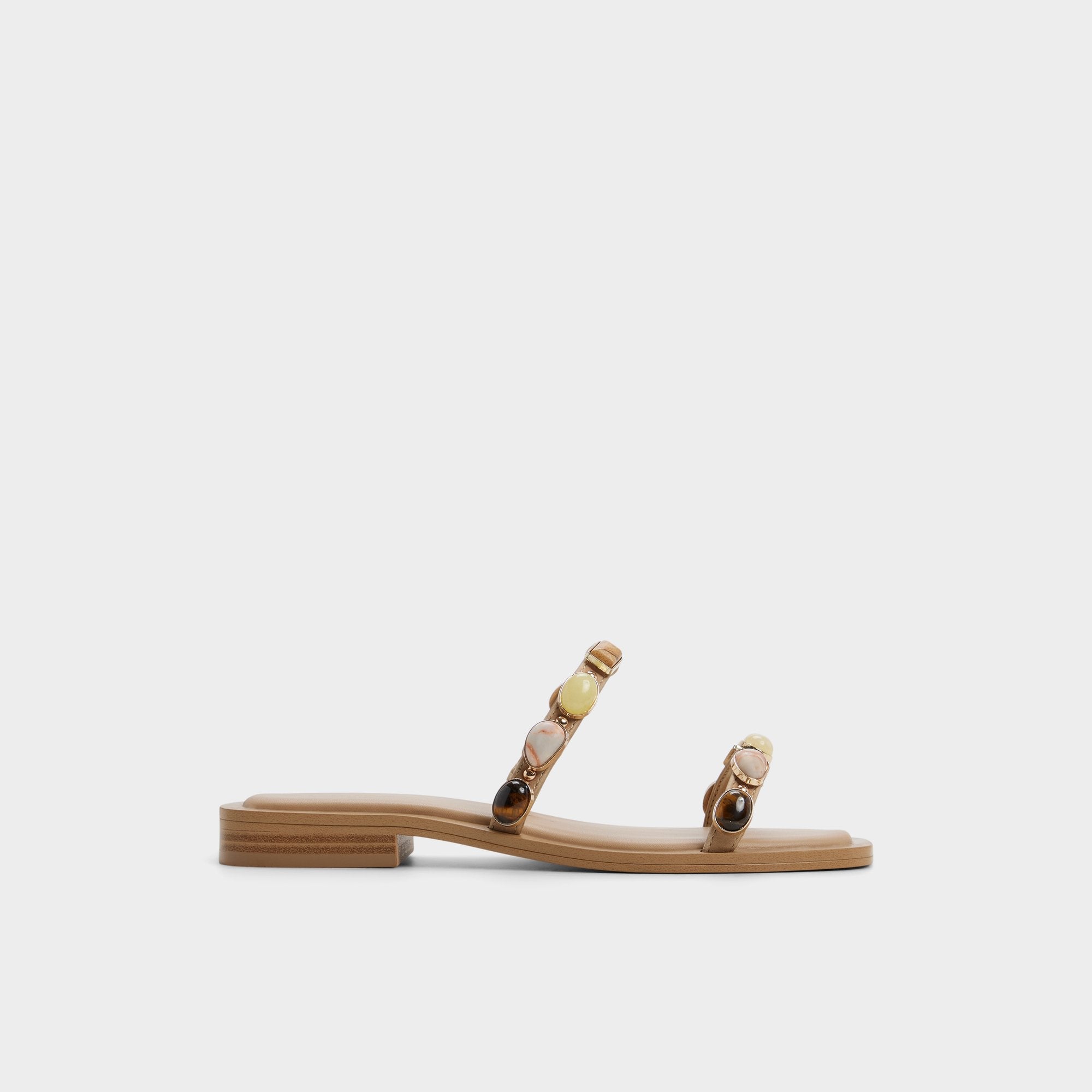 Aldo Sapphira in Medium Beige 14213541 - Slide sandal Women