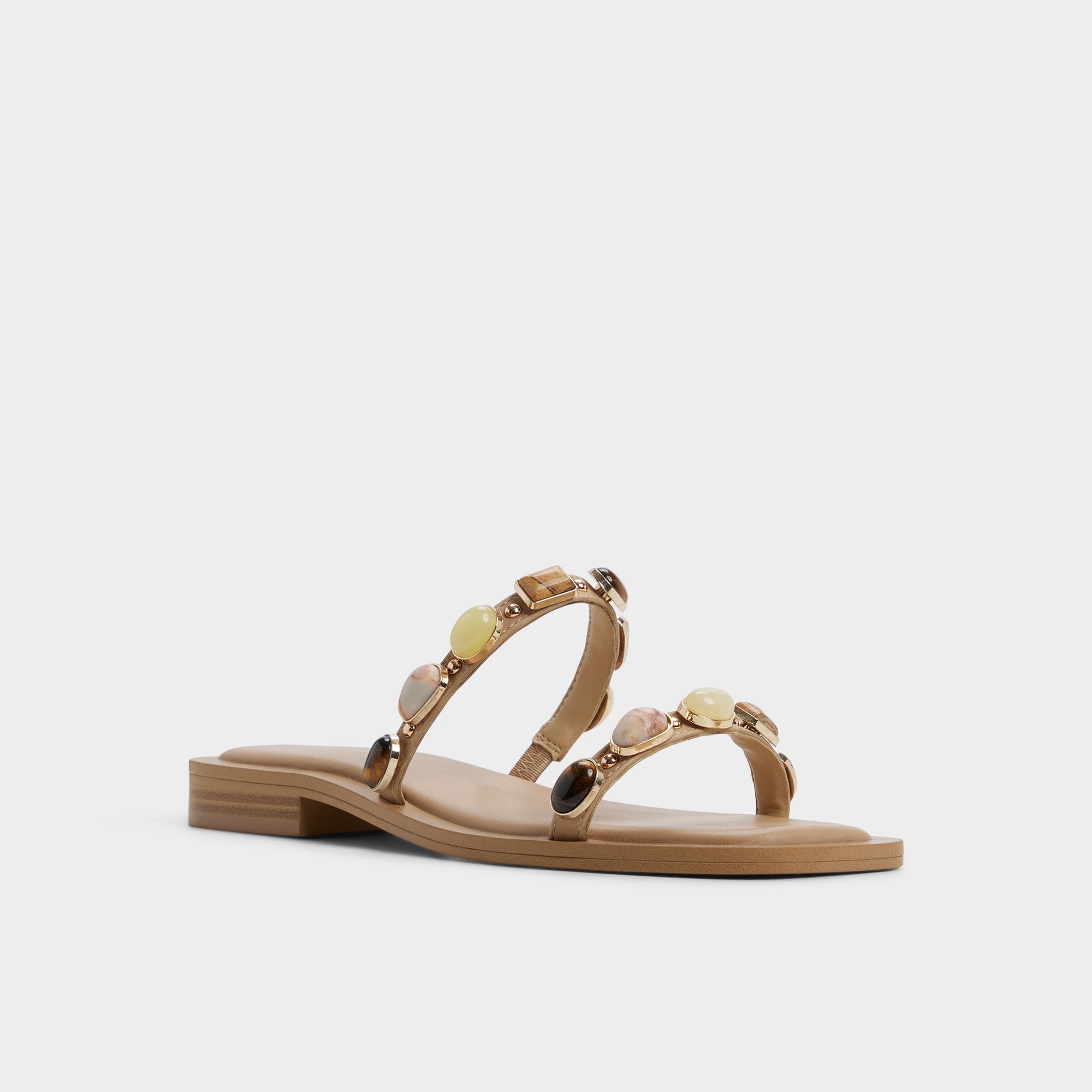 Aldo Sapphira in Medium Beige 14213541 - Slide sandal Women