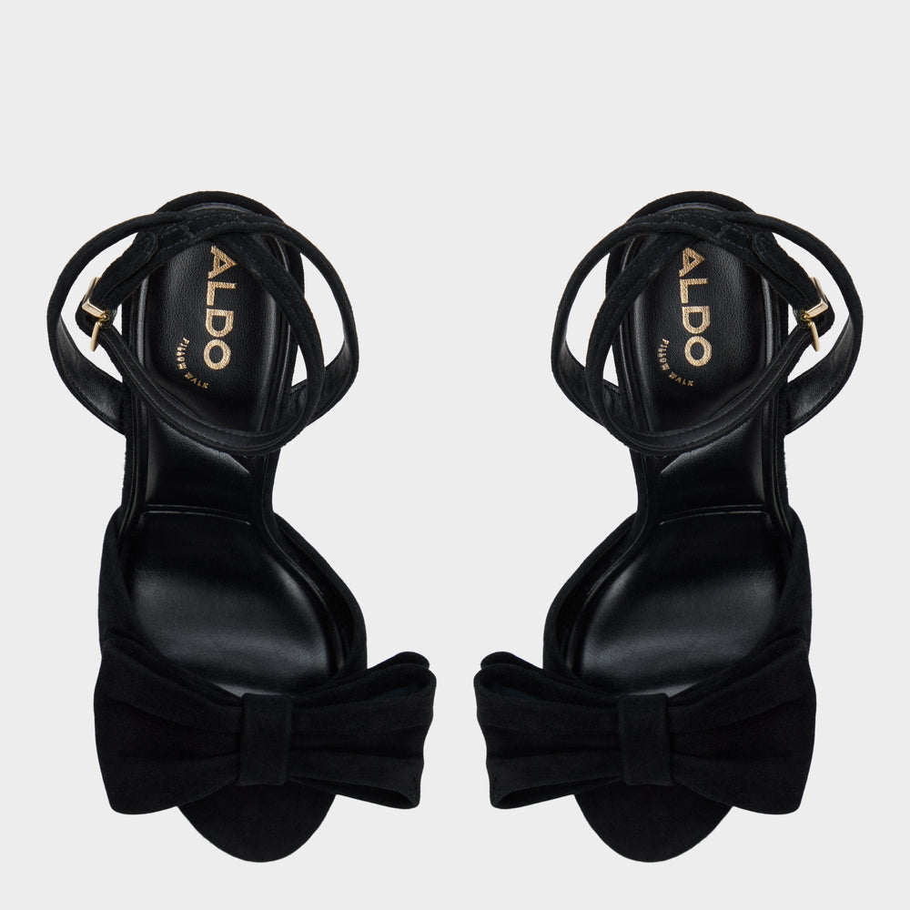 Aldo Tinsletta in Other Black - Strappy heeled sandal, Stiletto heel Women