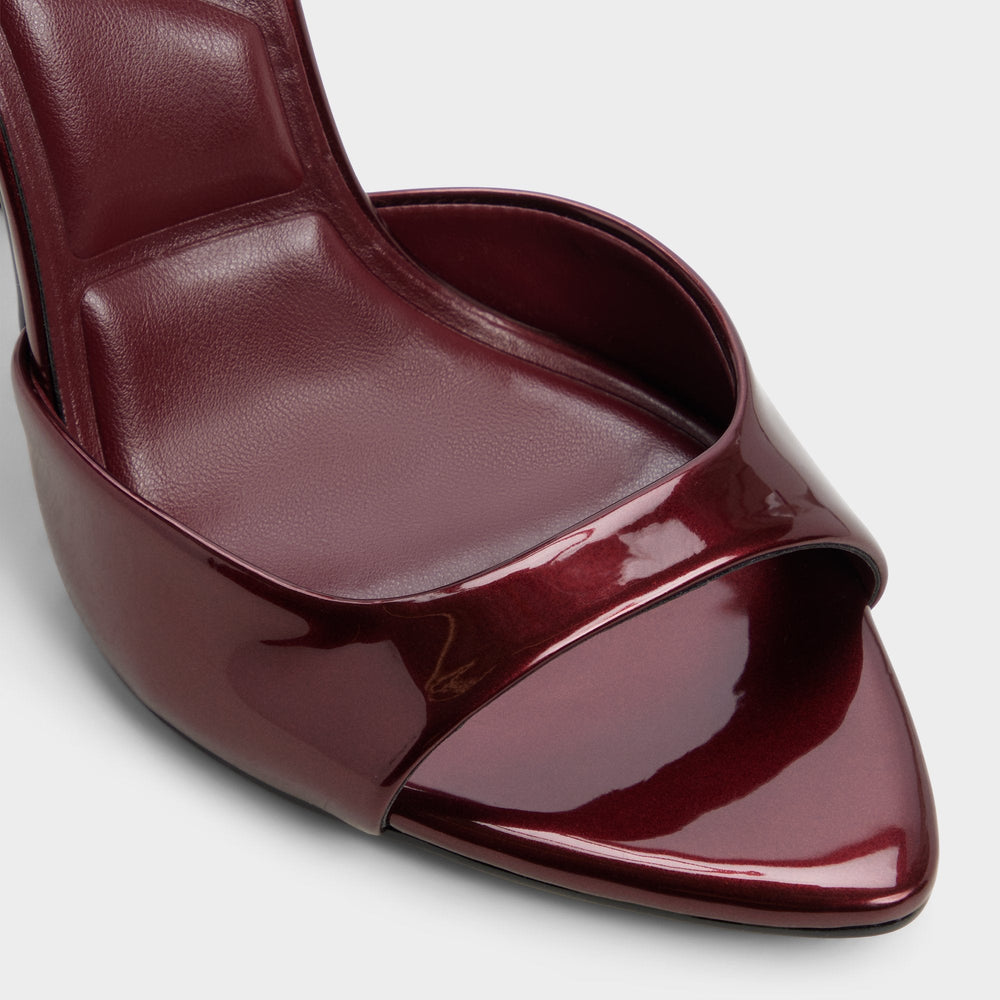 Aldo Forevermore in Medium Red - Strappy heeled sandal, Stiletto heel Women