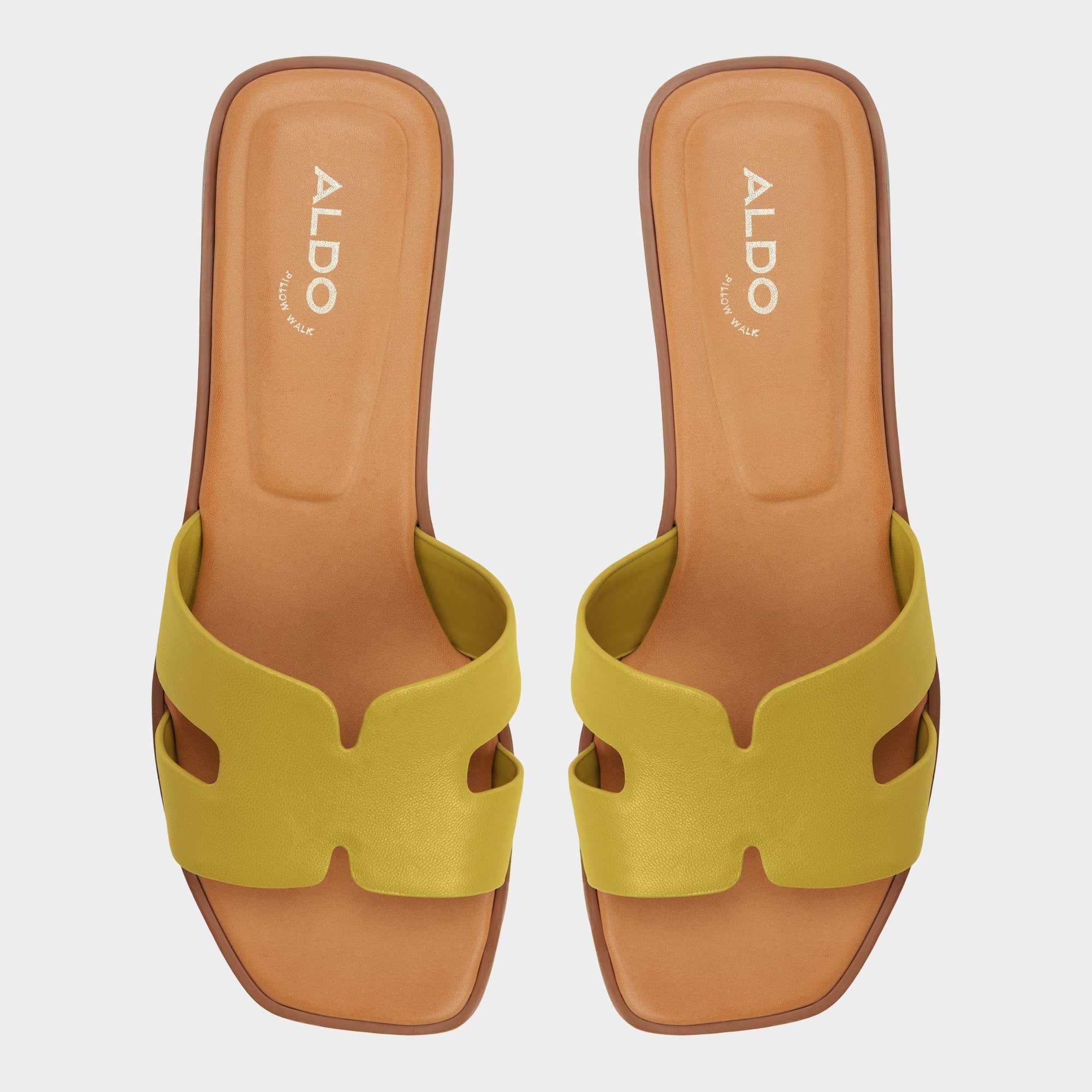Aldo Itsandal in Other Yellow - Slide sandal Women