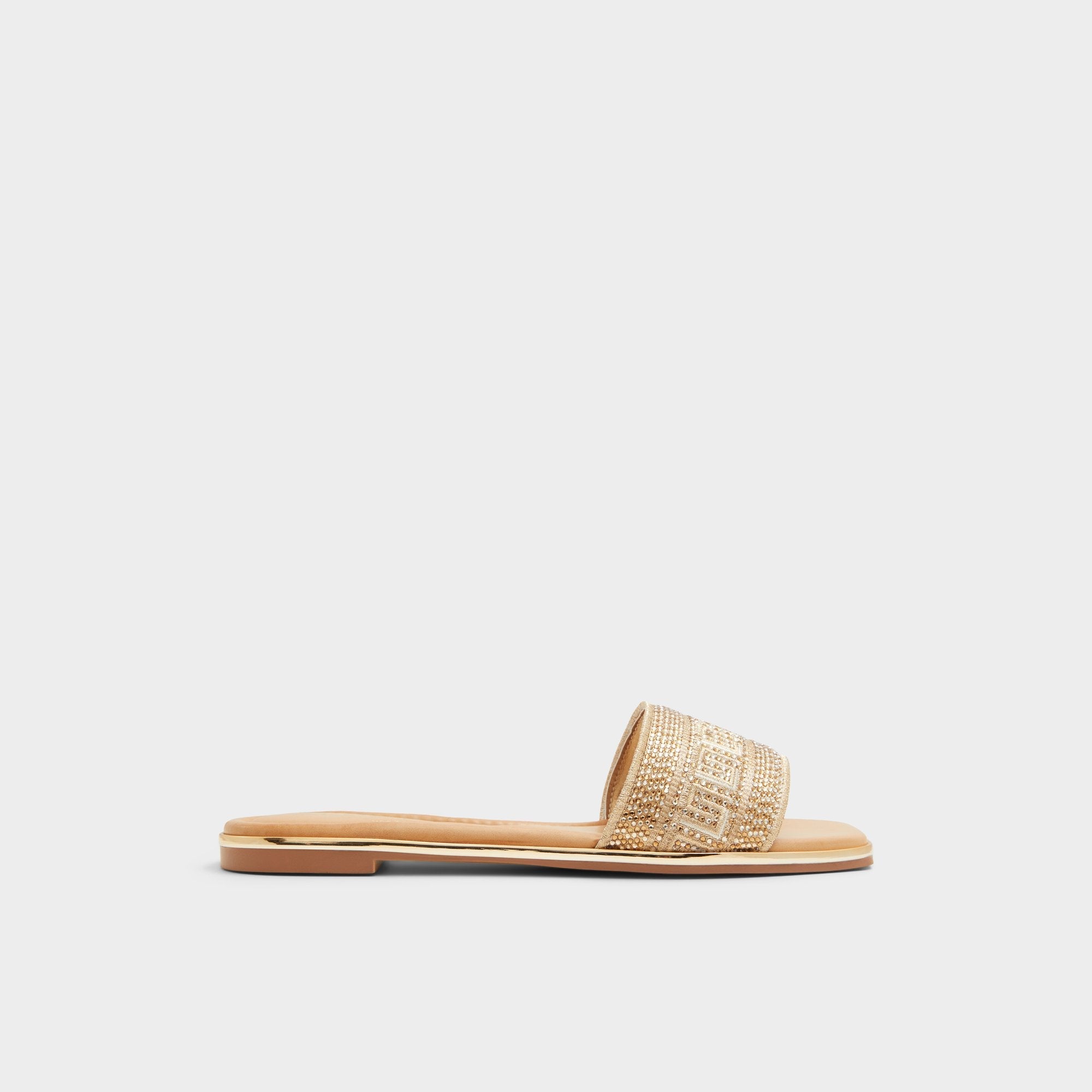 Aldo Oceania in Gold 13747178 - Slide sandal Women