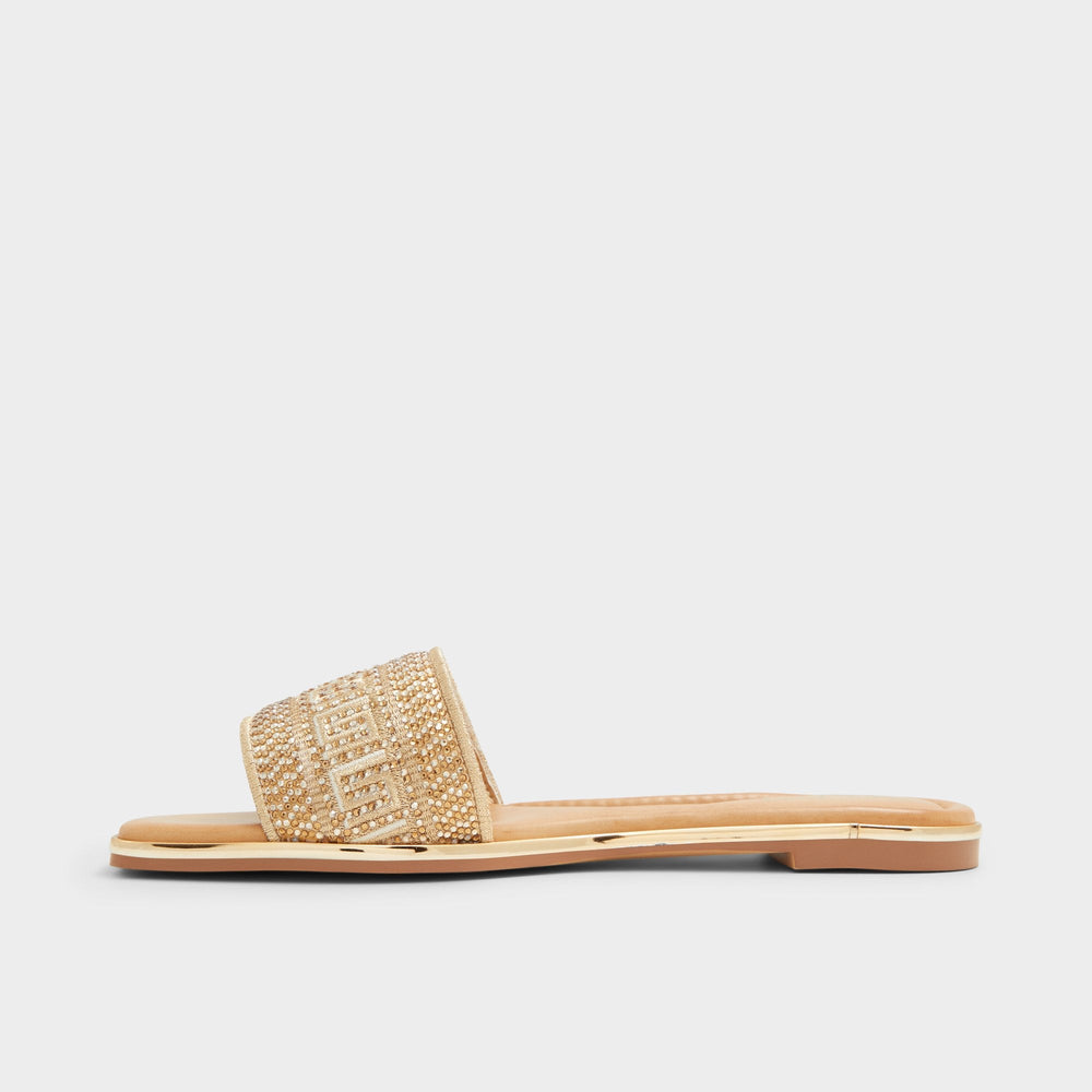 Aldo Oceania in Gold 13747178 - Slide sandal Women