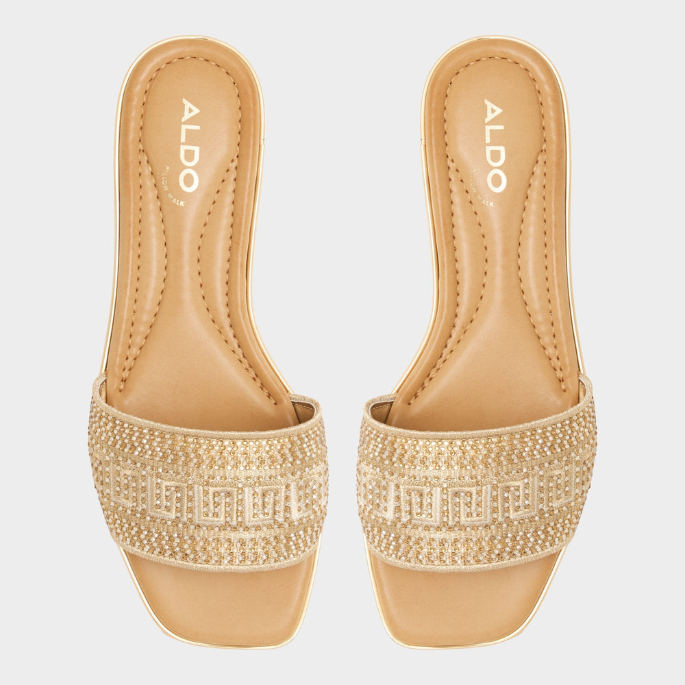 Aldo Oceania in Gold 13747178 - Slide sandal Women
