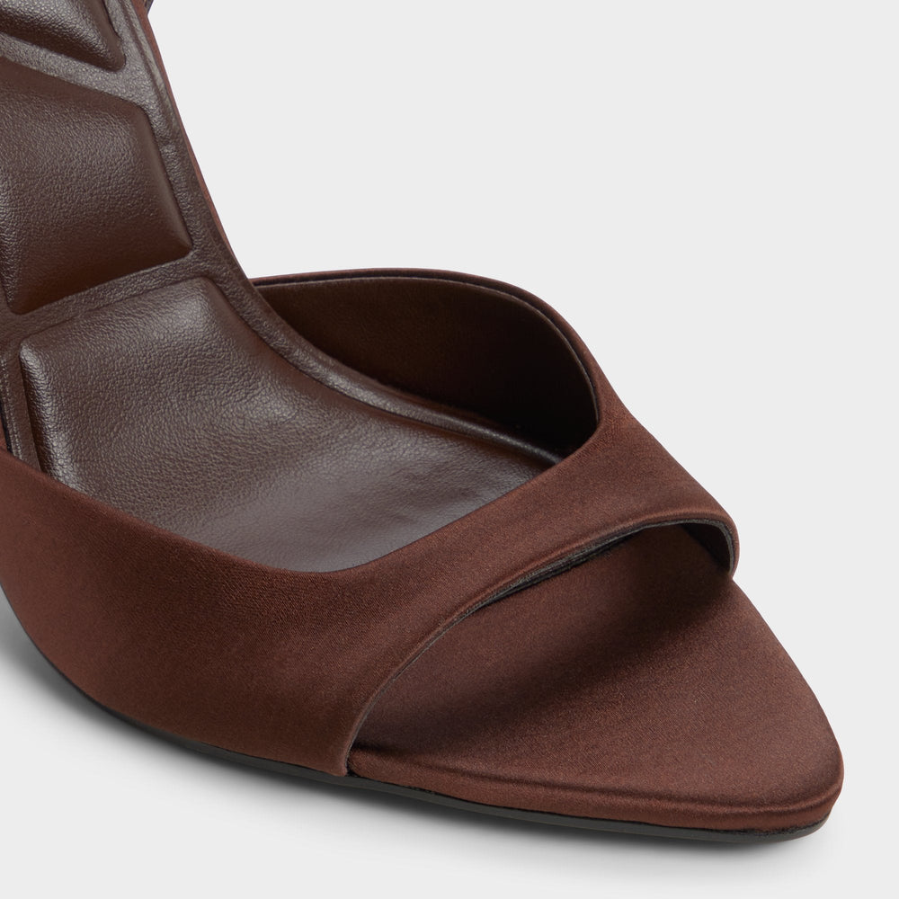 Aldo Forevermore in Dark Brown 14154135 - Strappy heeled sandal, Stiletto heel Women