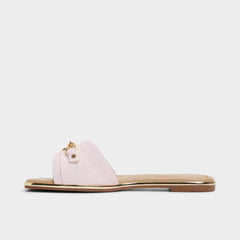 Aldo Alamassi Light Pink Women's Flats - Slide sandal Women