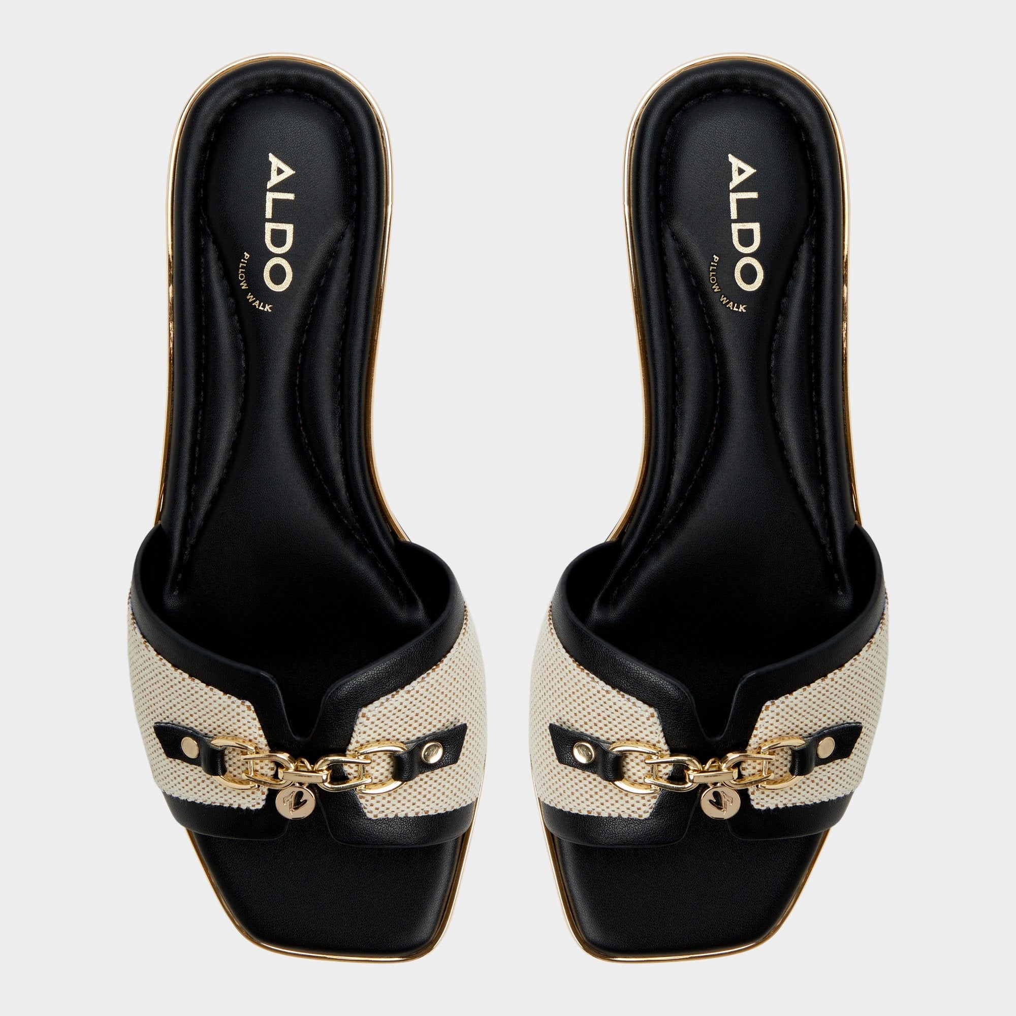 Aldo Alamassi Natural Women's Flats - Slide sandal Women