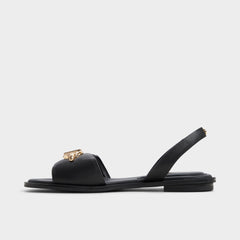 Aldo Goassi Black Women's Flats - Flat sandal Women
