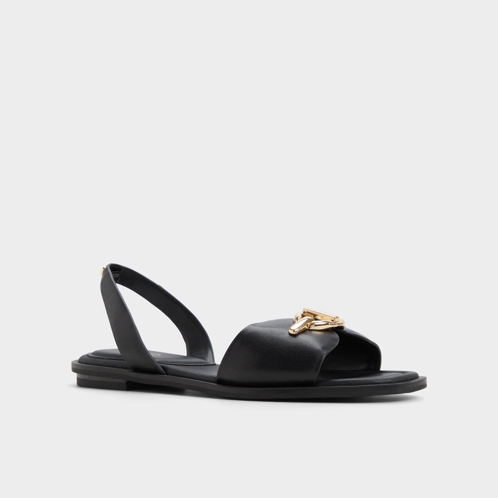 Aldo Goassi Black Women's Flats - Flat sandal Women