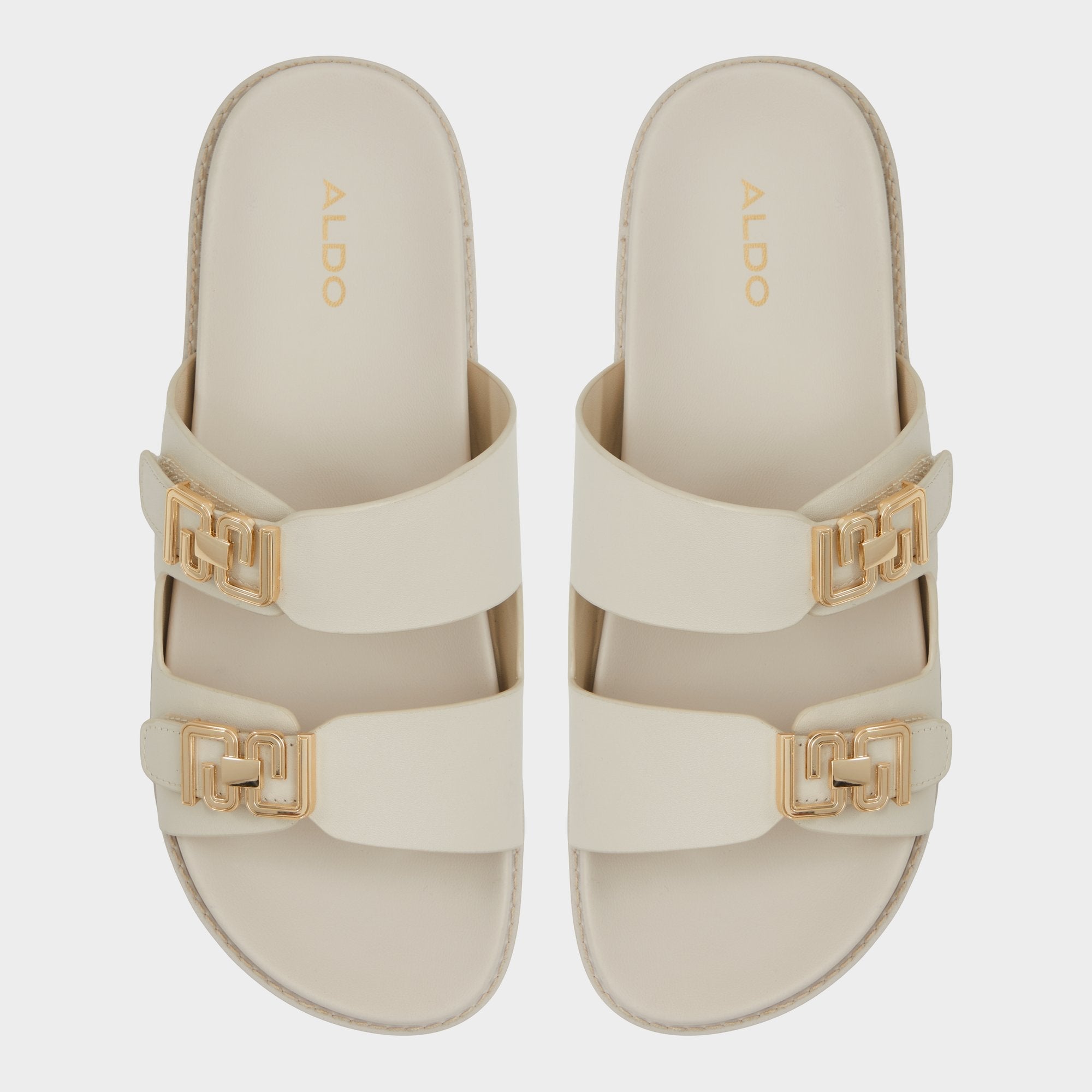 Aldo Alessie Other White Women's Footbed sandals - Footbed sandal, Footbed sandal Women