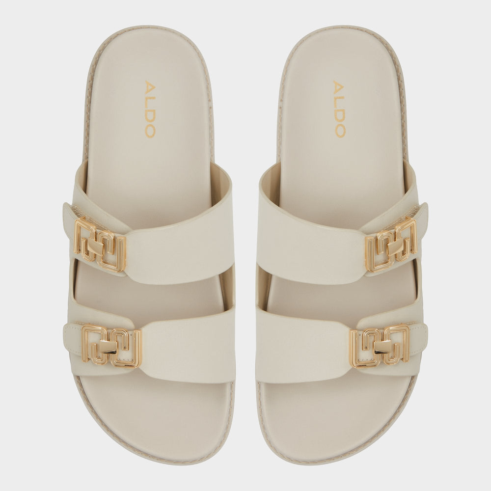 Aldo Alessie Other White Women's Footbed sandals - Footbed sandal, Footbed sandal Women