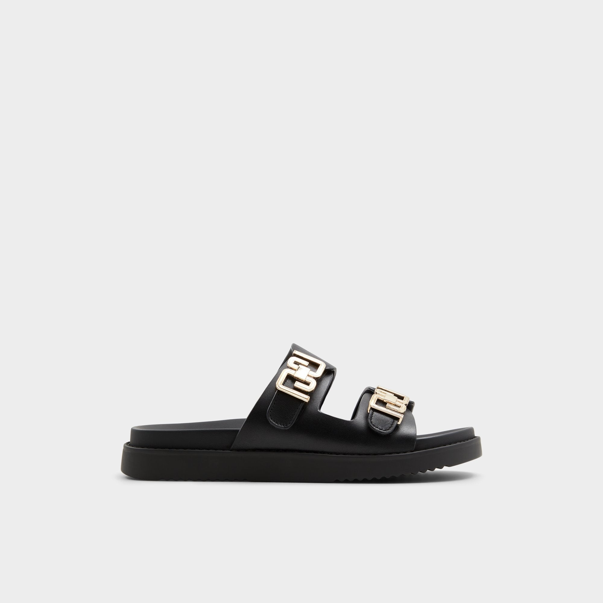 Aldo Alessie Black Women's Footbed sandals - Footbed sandal, Footbed sandal Women