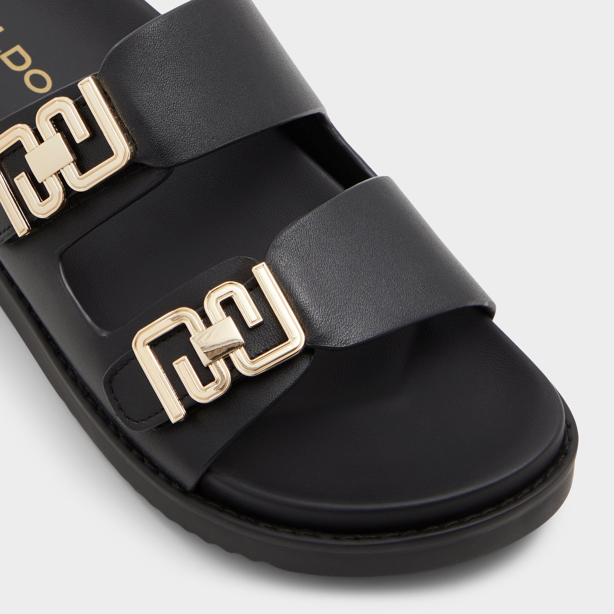 Aldo Alessie Black Women's Footbed sandals - Footbed sandal, Footbed sandal Women