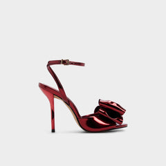 Aldo Tinsletta in Medium Red - Heeled sandal, Stiletto heel Women|Bags