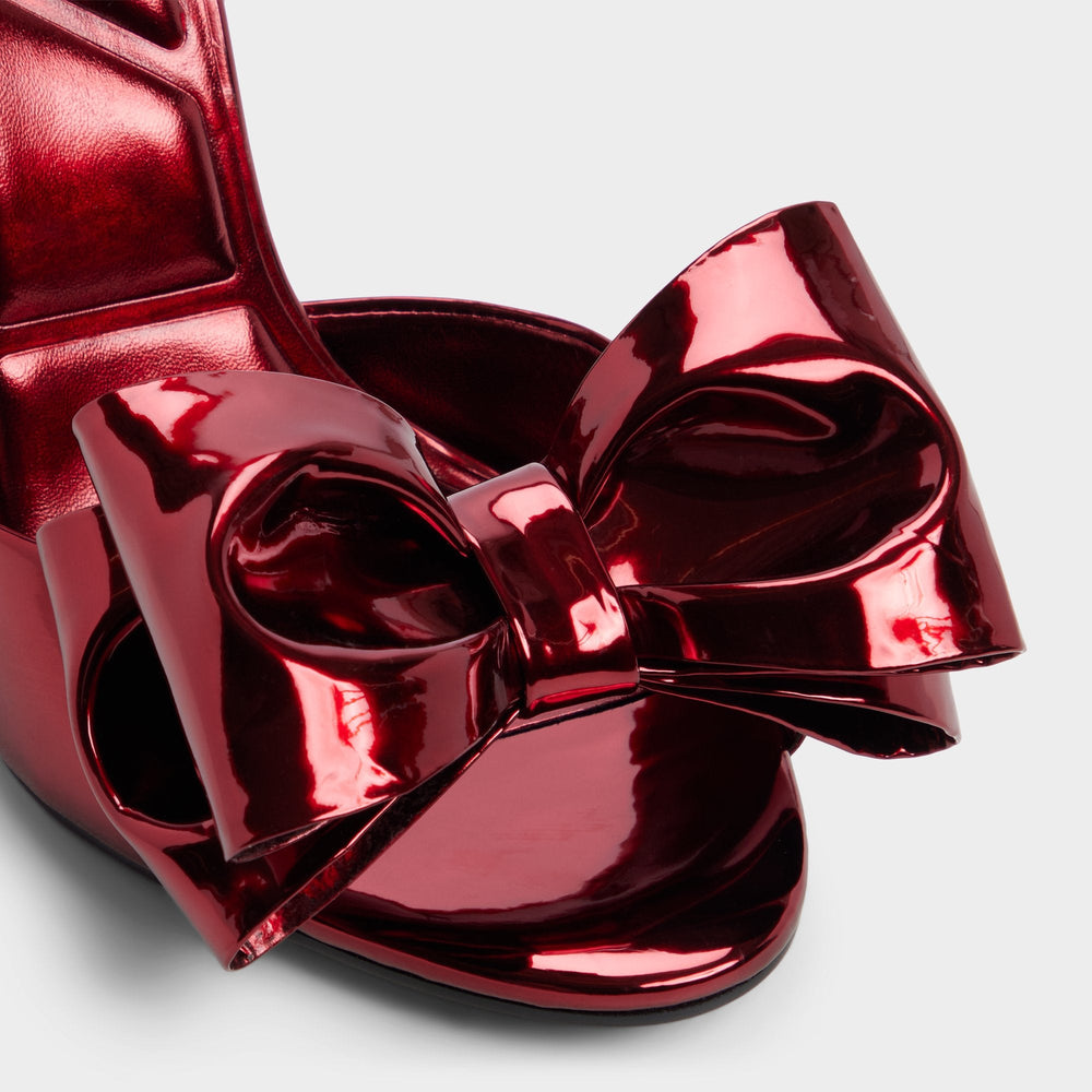 Aldo Tinsletta in Medium Red - Heeled sandal, Stiletto heel Women|Bags