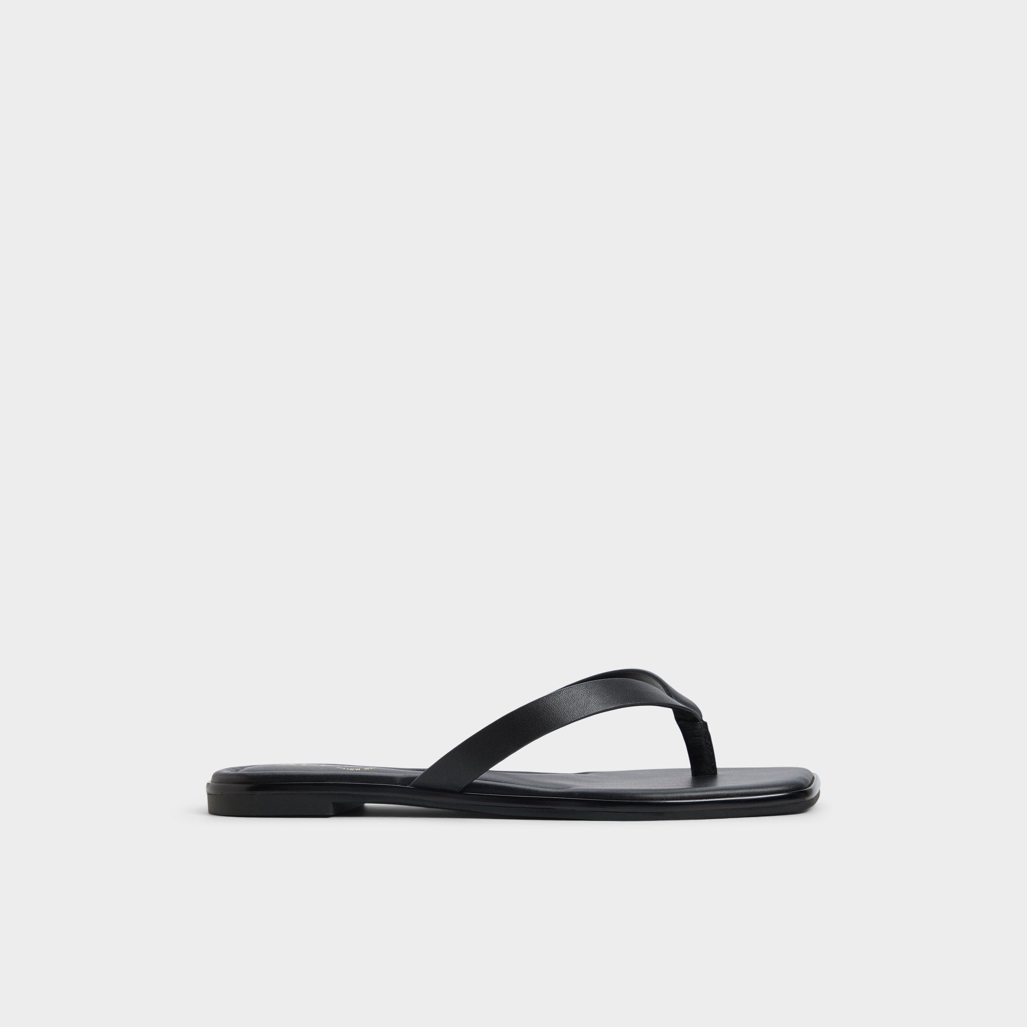 Aldo Theao Black Women's Flats - Flip flop Women