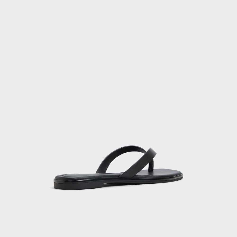 Aldo Theao Black Women's Flats - Flip flop Women