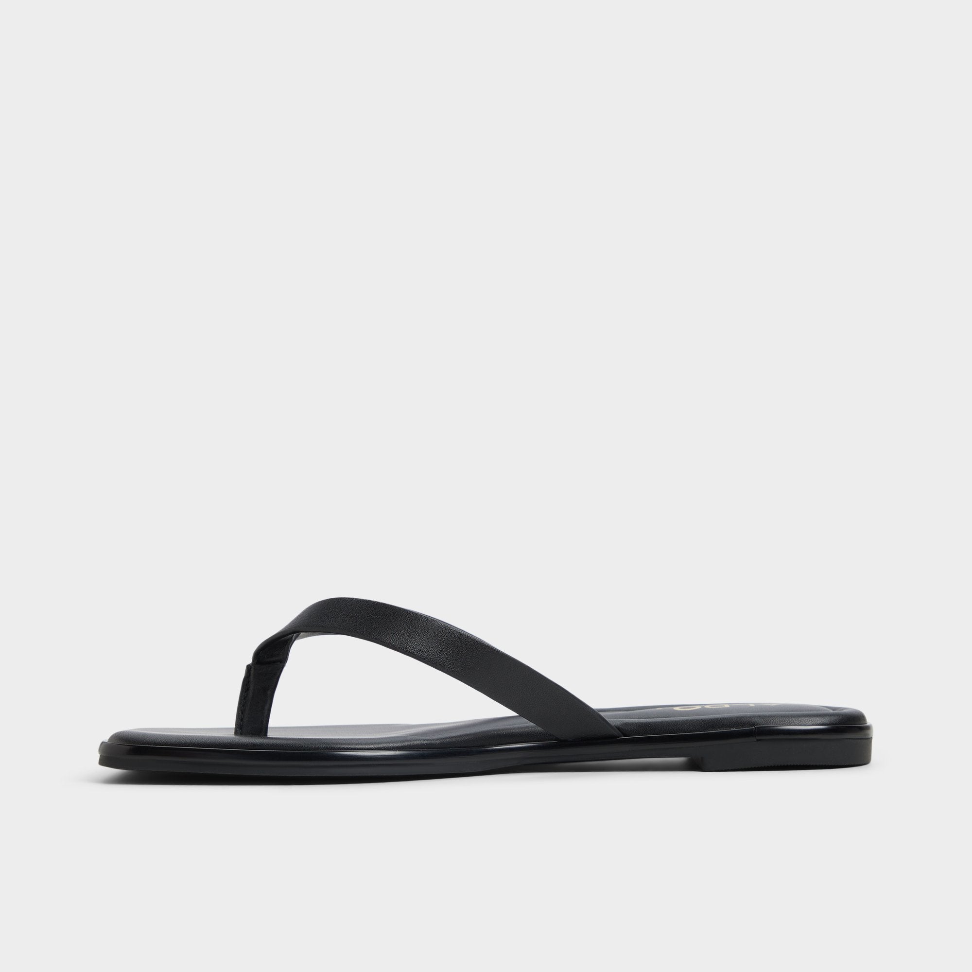 Aldo Theao Black Women's Flats - Flip flop Women