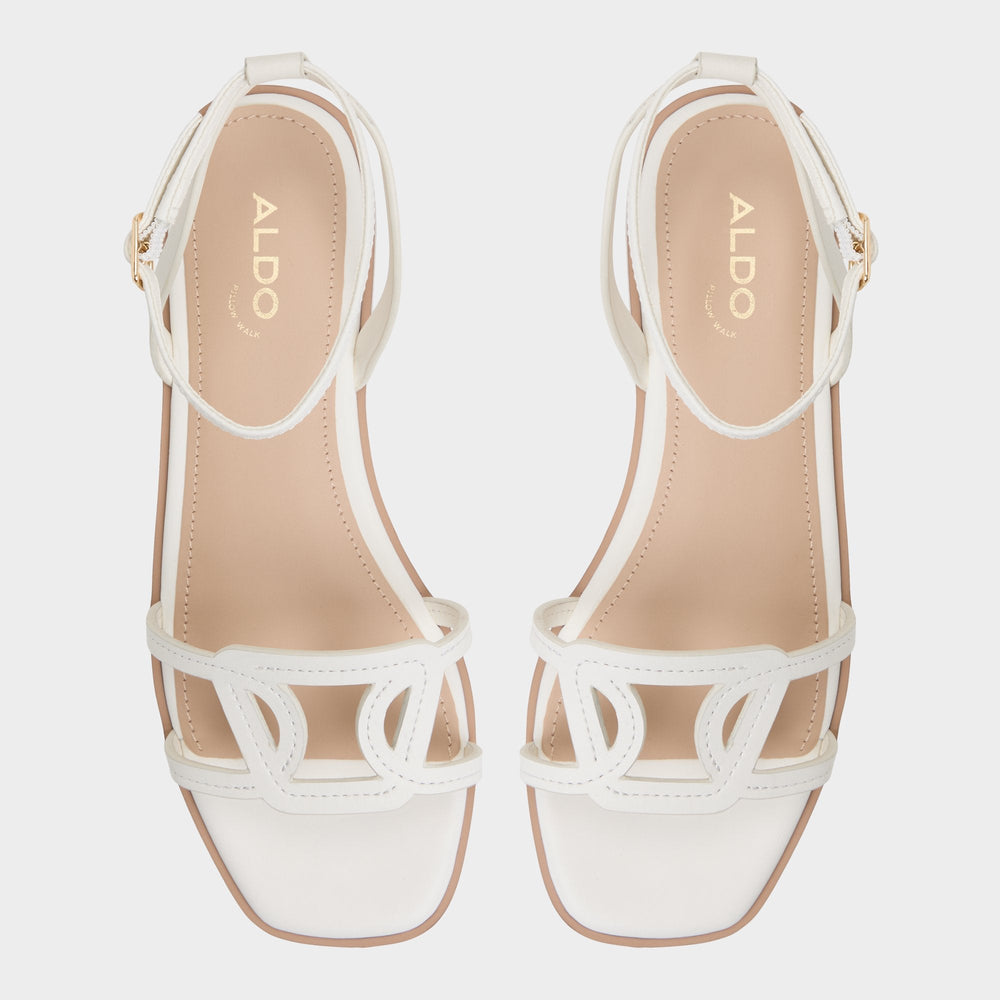 Aldo Greengrove White Women's Flats - Flat sandal Women