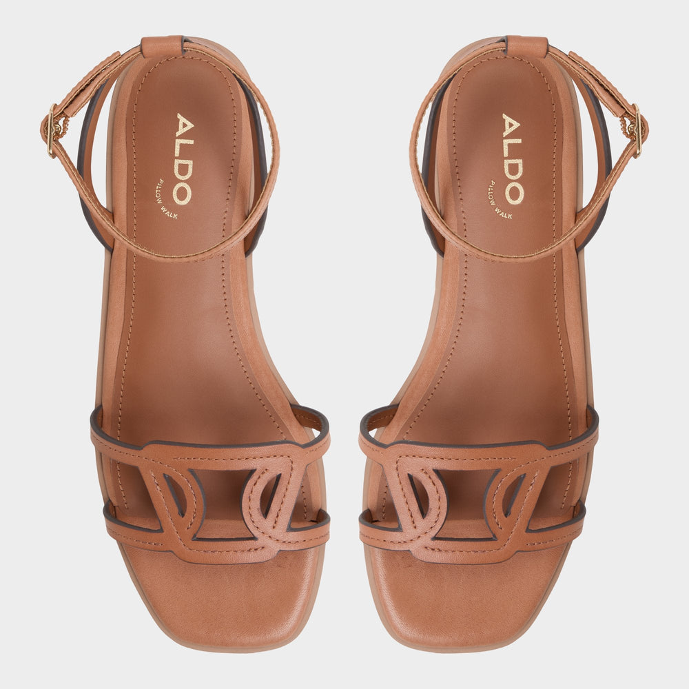 Aldo Greengrove Medium Brown Women's Flats - Flat sandal Women