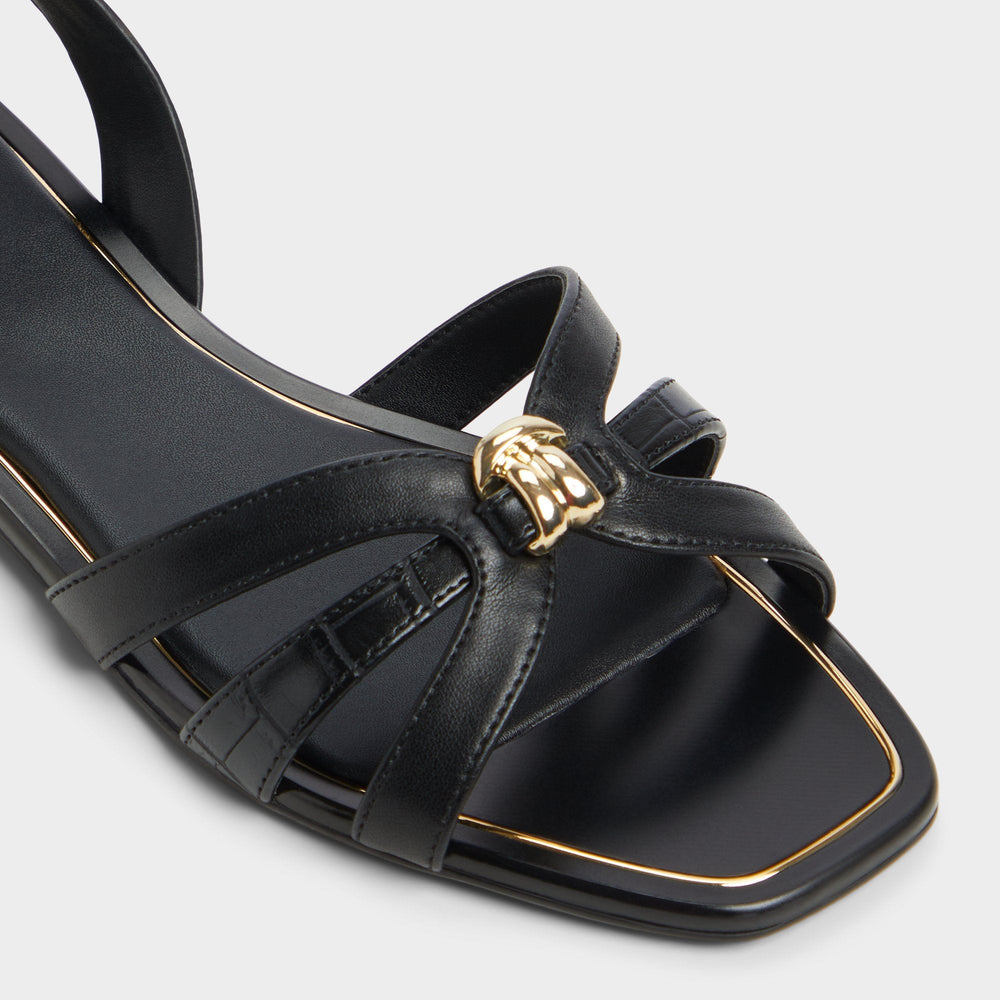 Aldo Marassita Black Women's Slingbacks - Flat sandal Women