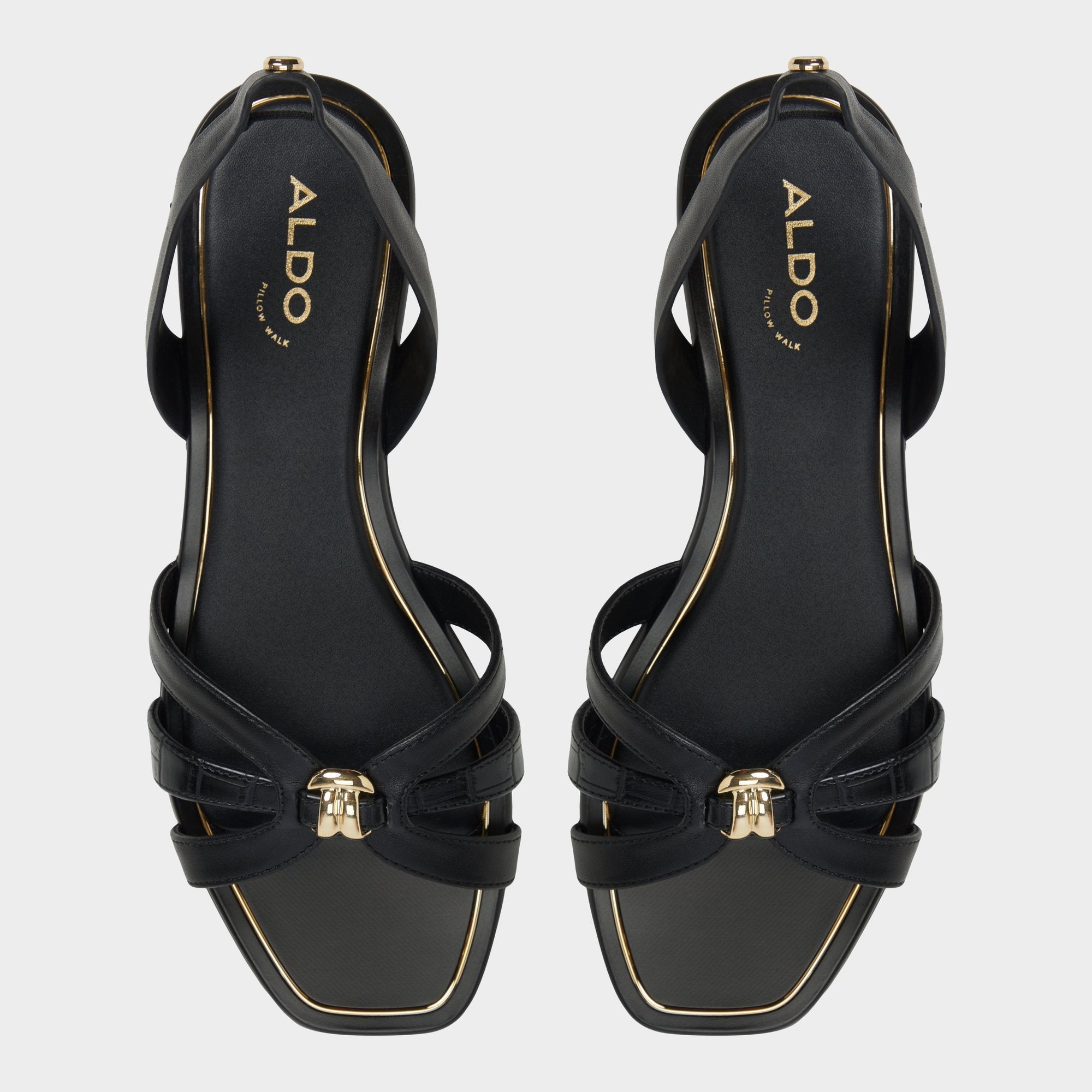 Aldo Marassita Black Women's Slingbacks - Flat sandal Women