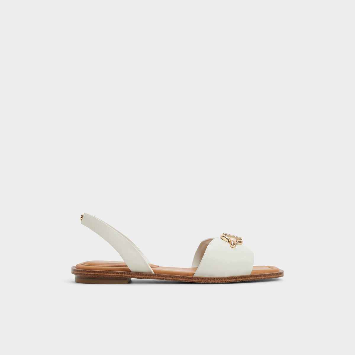 Aldo Goassi White/Bone Women's Flats - Flat sandal Women