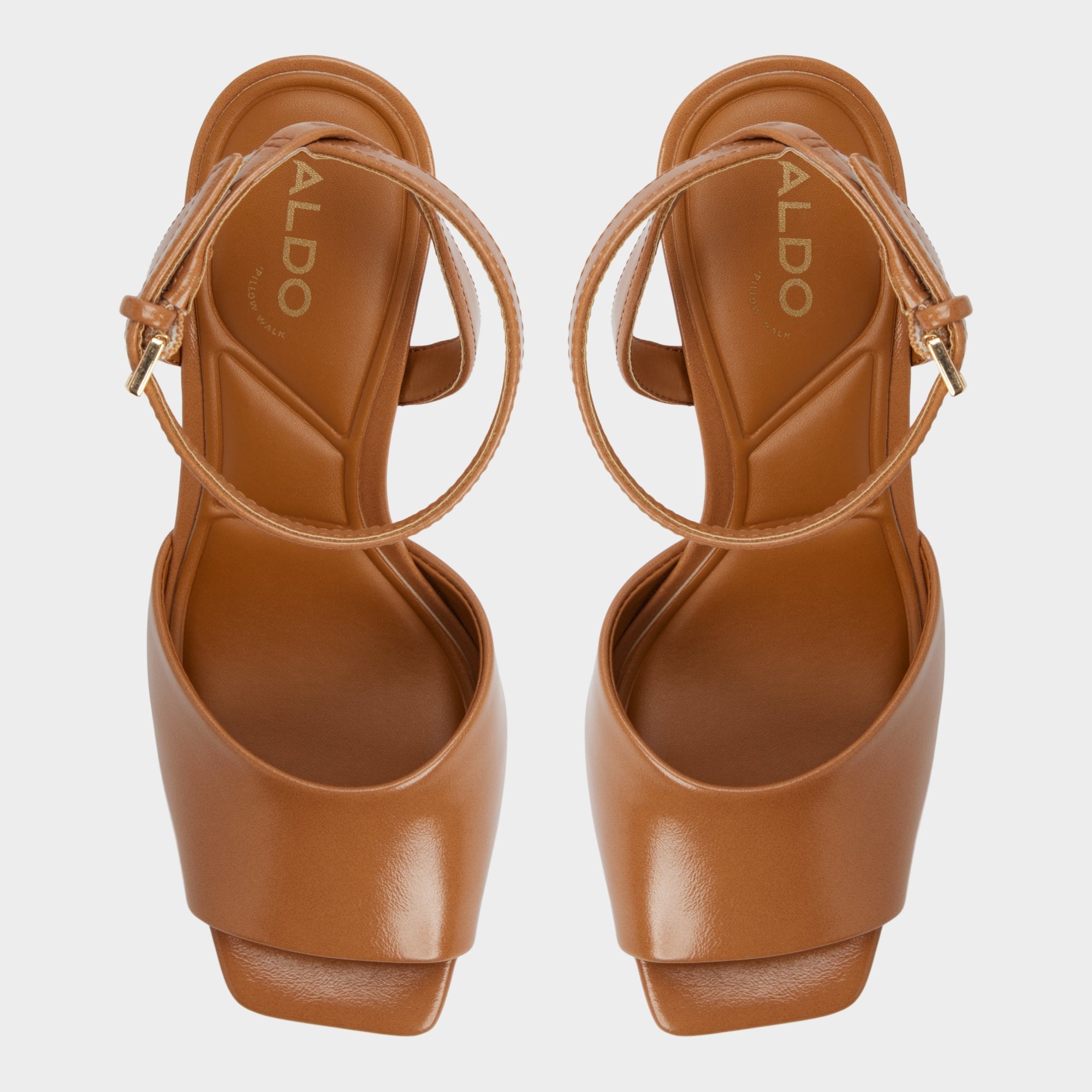 Aldo Kaiasien in Tan - Heeled sandal, Stiletto heel Women