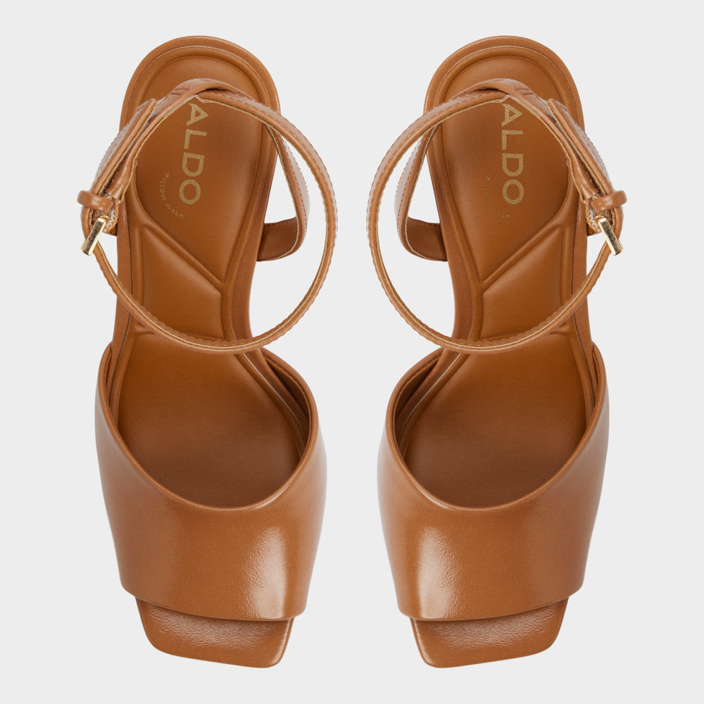 Aldo Kaiasien in Tan - Heeled sandal, Stiletto heel Women