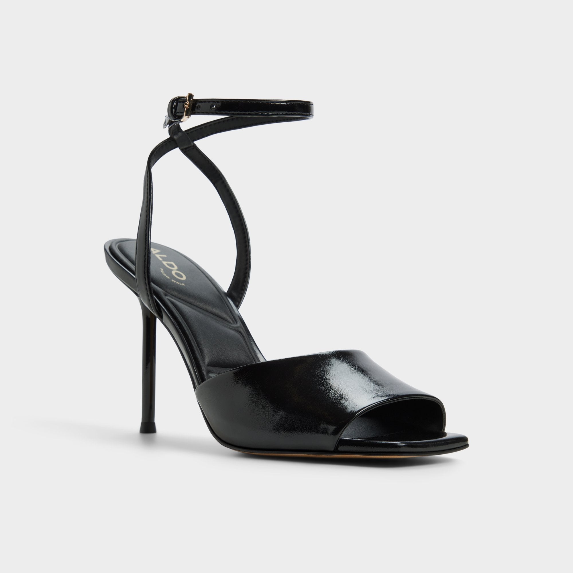 Aldo Kaiasien in Black - Heeled sandal, Stiletto heel Women|Bags