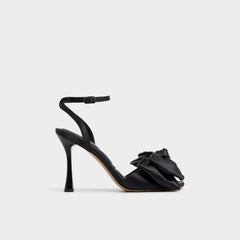Aldo Tinsel in Black - Strappy heeled sandal, Stiletto heel Women