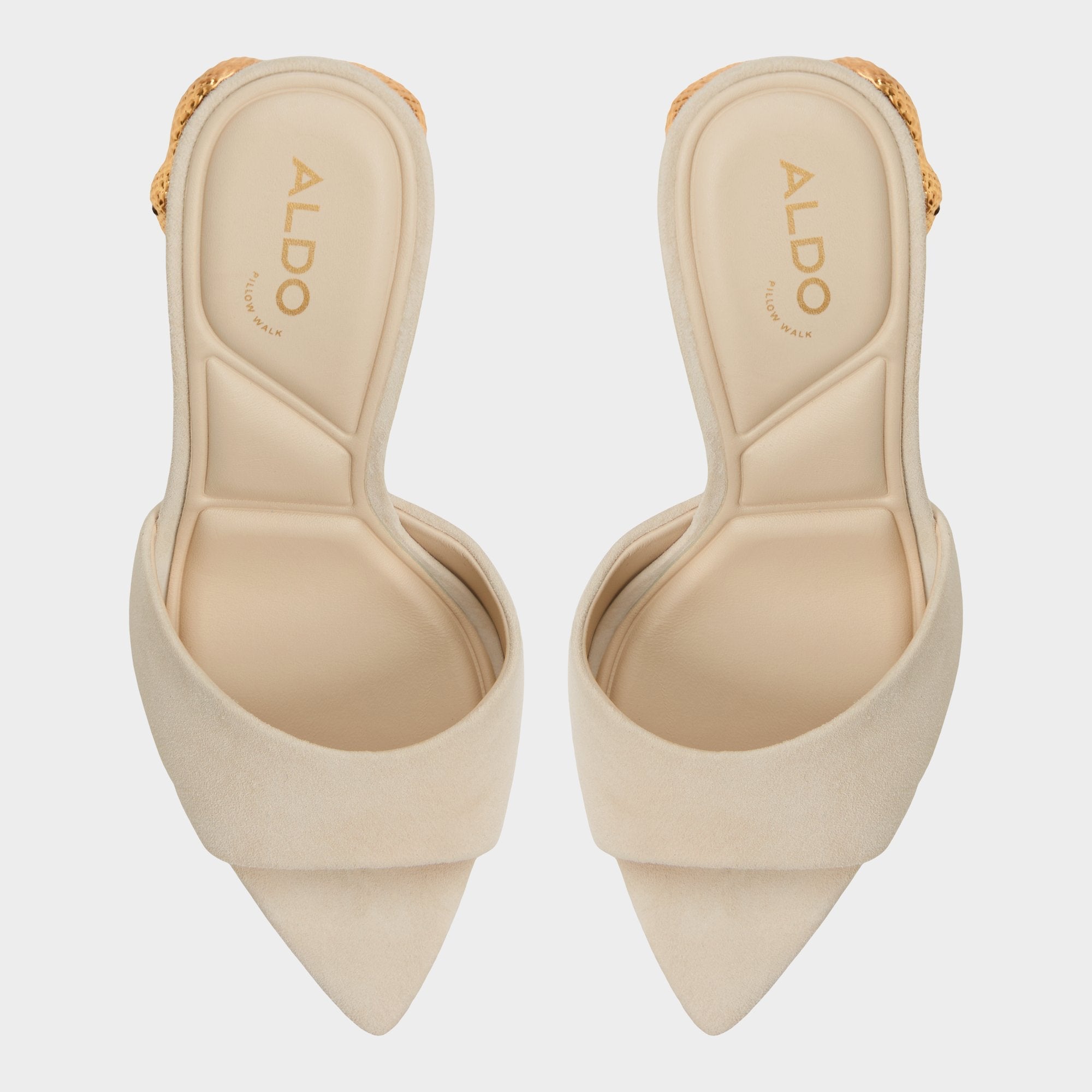 Aldo Seashella Bone Women's Heeled mules - Heeled mule Women