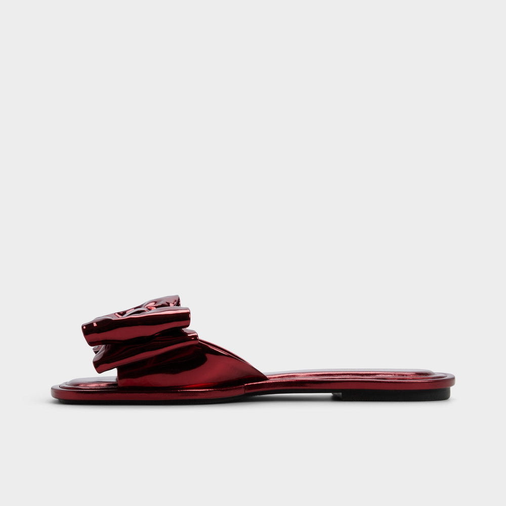 Aldo Bowetta in Medium Red - Slide sandal Women|Bags