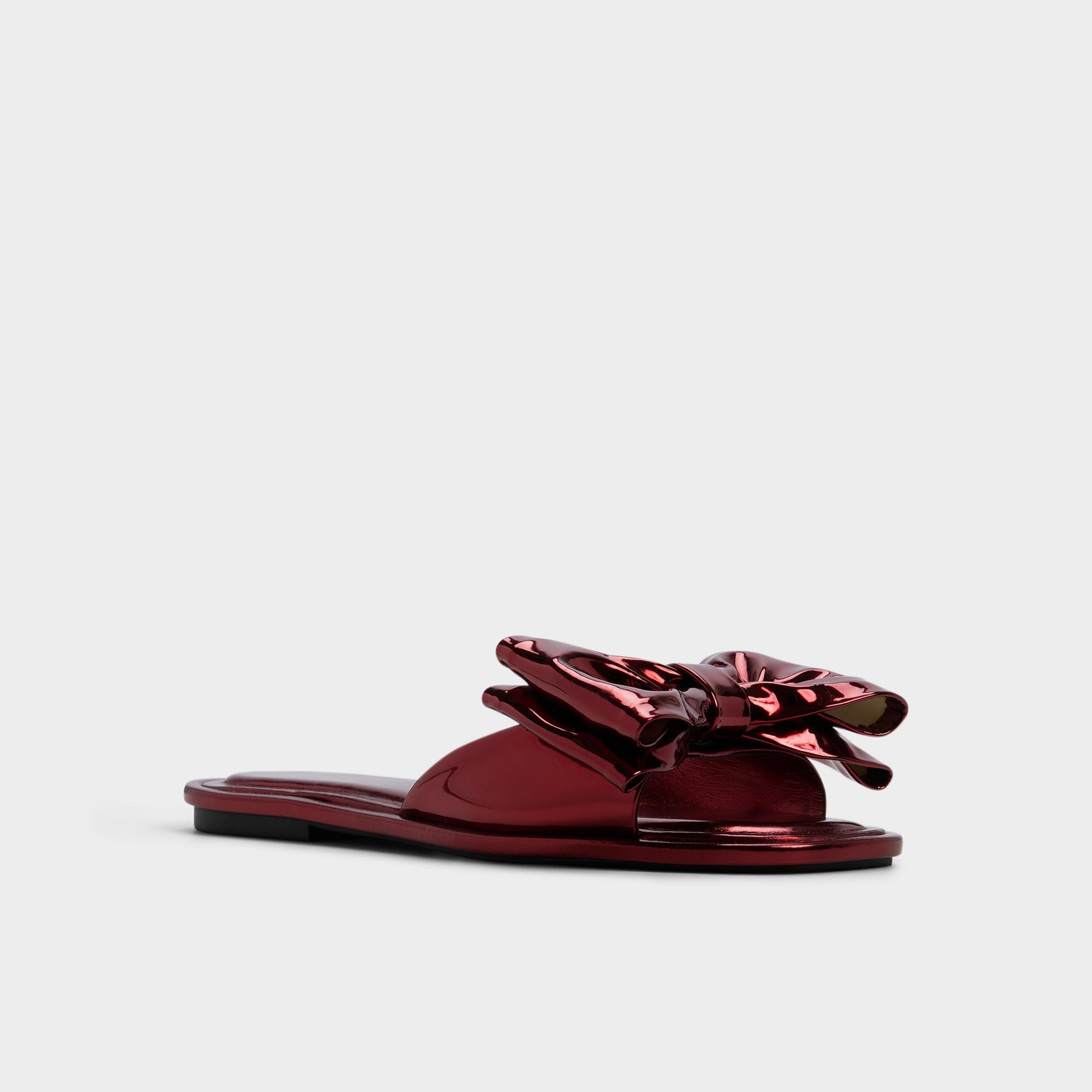 Aldo Bowetta in Medium Red - Slide sandal Women|Bags