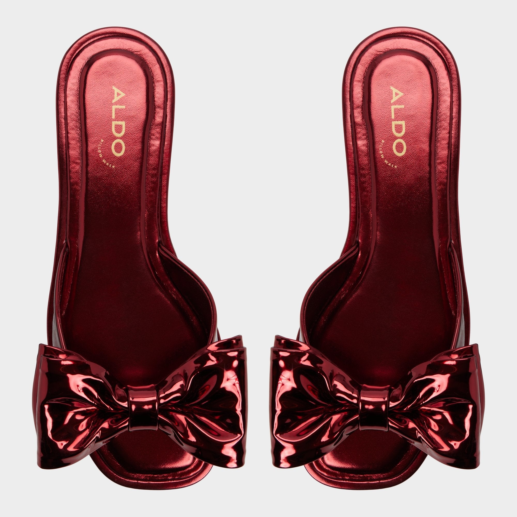 Aldo Bowetta in Medium Red - Slide sandal Women|Bags