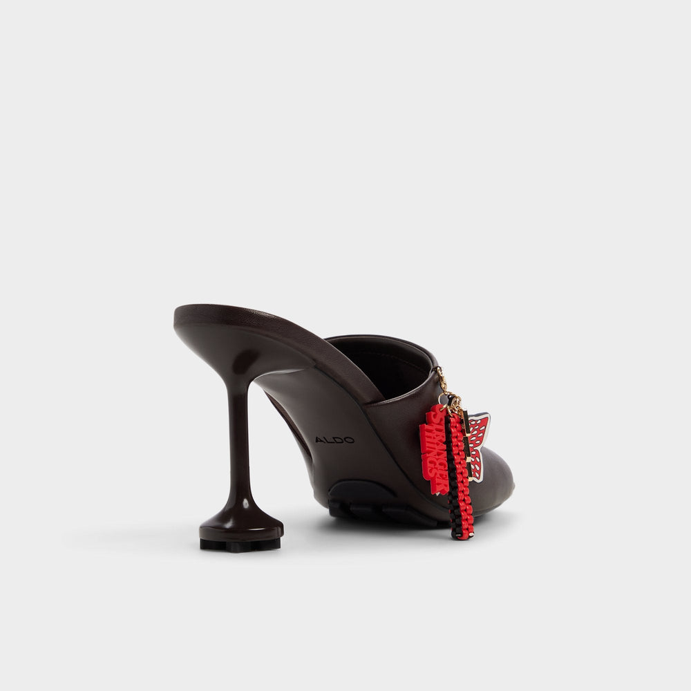 Aldo Demogorgon in Dark Brown - Women's heeled mule Women