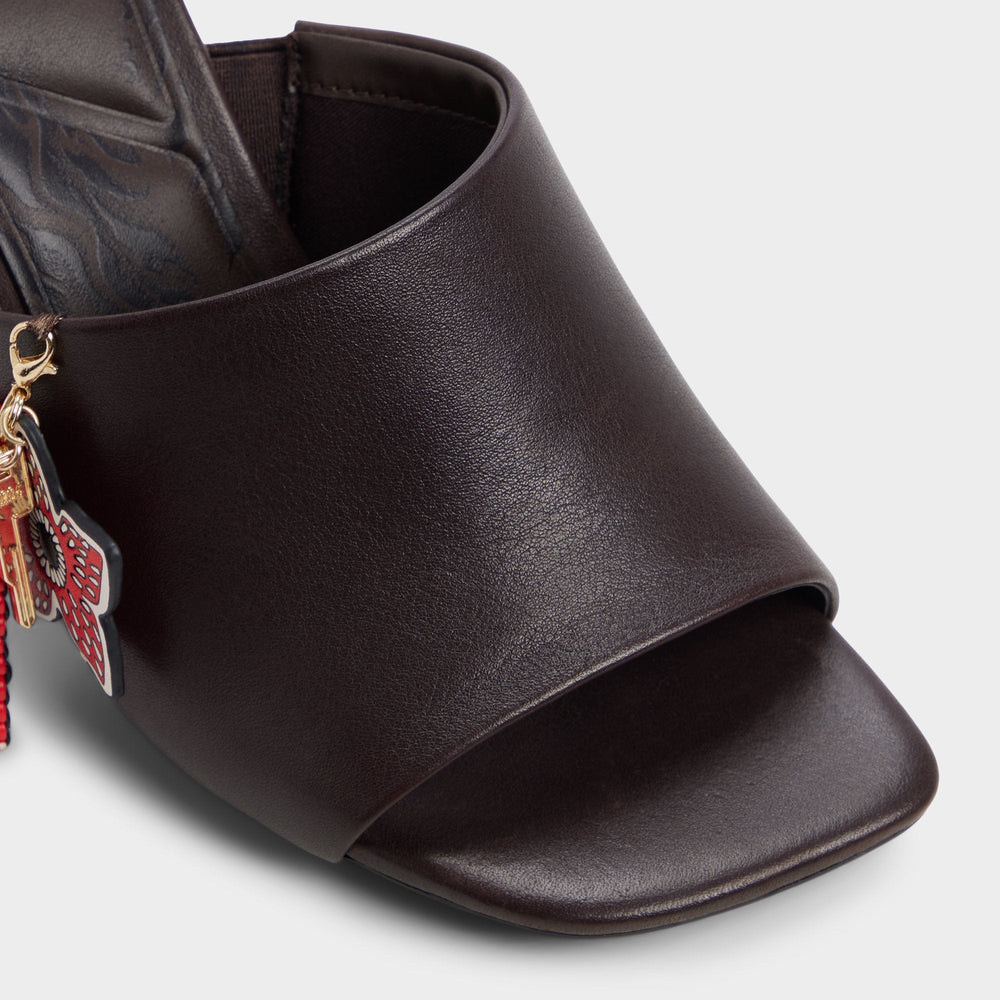 Aldo Demogorgon in Dark Brown - Women's heeled mule Women