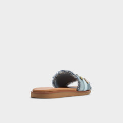 Aldo Beachside Denim Women's Flats - Slide sandal Women