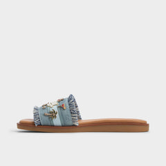 Aldo Beachside Denim Women's Flats - Slide sandal Women