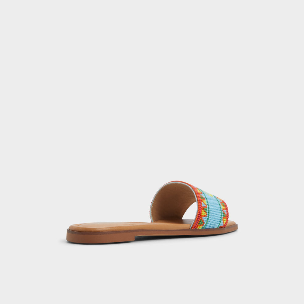 Aldo Seavacay Bright Multi Women's Flats - Slide sandal Women