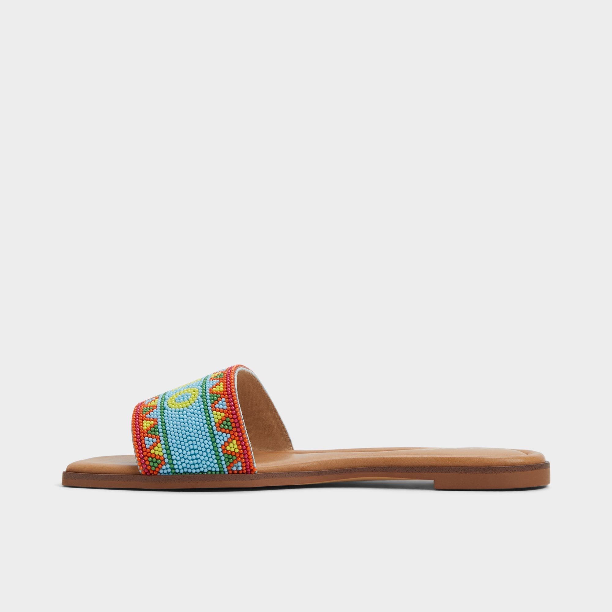 Aldo Seavacay Bright Multi Women's Flats - Slide sandal Women