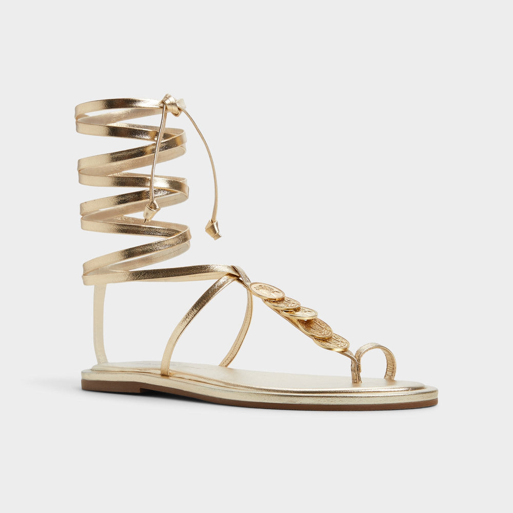 Aldo Artemisa Gold Women's Travel essentials - T-strap sandal Women