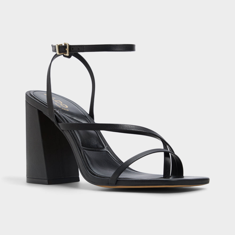 Aldo Laurader Other Black Women's Block heels - Strappy heeled sandal, Block heel Women