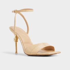 Aldo Harmonious in Medium Beige - Strappy heeled sandal Women