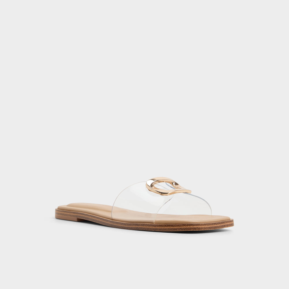 Aldo Tidella Clear Women's Flats - Slide sandal Women