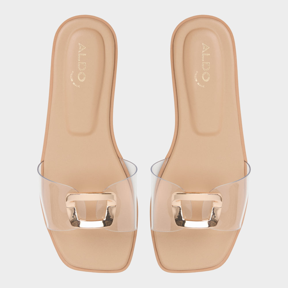 Aldo Tidella Clear Women's Flats - Slide sandal Women