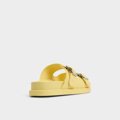 Aldo Bohochic Yellow Women's Travel essentials - Footbed sandal, Footbed sandal Women