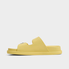 Aldo Bohochic Yellow Women's Travel essentials - Footbed sandal, Footbed sandal Women