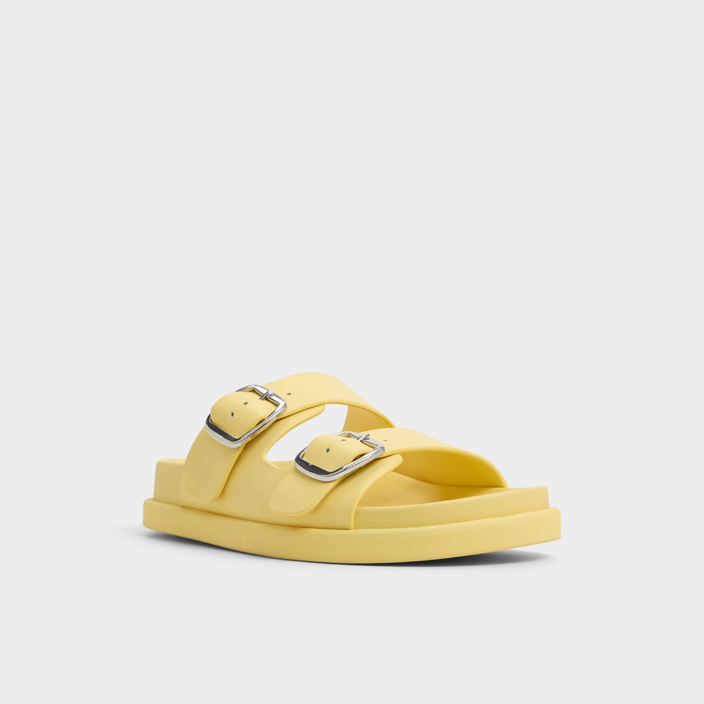 Aldo Bohochic Yellow Women's Travel essentials - Footbed sandal, Footbed sandal Women